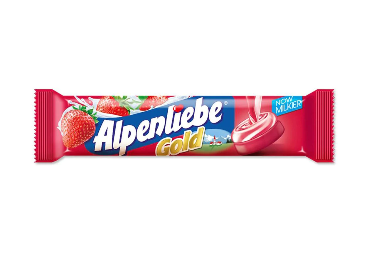 ALPENLIEBE STRAWBERRY TOFFEE STICK 28GM